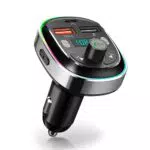 Trasmettitore FM Bluetooth 5.3 per Auto, Caricatore Rapido per Auto PD 30W & QC3.0 USB Porta