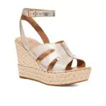 UGG Careena, Sandali Donna, Oro Pallido Metallizzato