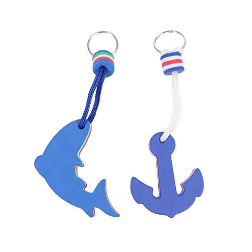 VOSAREA - Set di 2 Portachiavi galleggianti per Barca