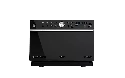 Whirlpool Microonde a libera installazione MWSC 9133 SB Supreme Chef Termoventilato combinato con grill + vapore