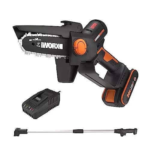 WORX 18V NITRO Mini Motosega a Batteria 5 Pollici WG325E.1