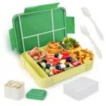 XIKAYA Contenitore per il pranzo per bambini con scomparti