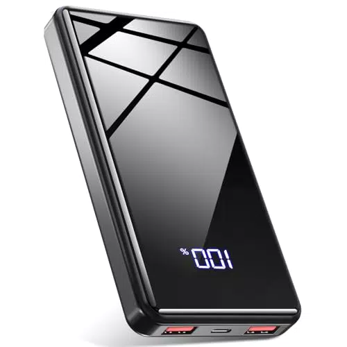 YILANS Power Bank, 22, 5 W Powerbank 20000 mAh, PD 3.0 QC 4.0 Batteria esterna per cellulare con torcia