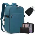 Zaino per Ryanair 40x20x25 Bagaglio a Mano Zaino da Viaggio Aereo Zaini Borsa da Viaggio Con 3 Organizer per Easyjet Wizz Air Vueling
