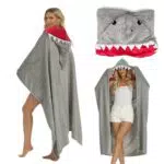 Zinueen Angolo di Vita per Bambini e Adulti Coperta con Maniche e Cappuccio