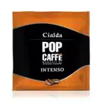 POP CAFFE Cialde Filtro Carta Ese 44mm Miscela 1 Intensità Intensa
