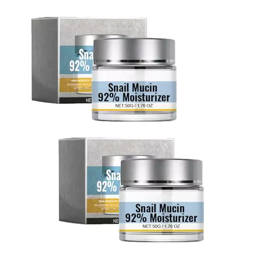 Crema alla Lumaca Idratante - Gel Riparatore per il Viso, Pelli Secche e Sensibili