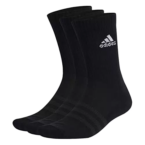 Adidas Calze Unisex, Cushioned Crew Socks per Bambini e Ragazzi