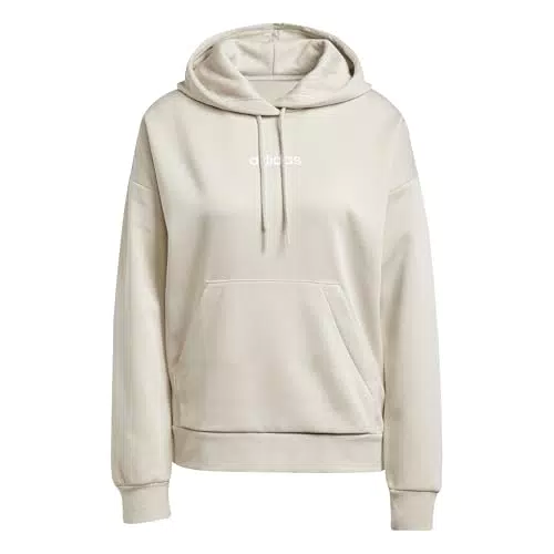 adidas Essential Linear Fleece Hoodie da Donna