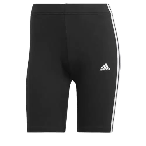 Adidas Essentials 3-Stripes Bike Shorts Leggings Donna