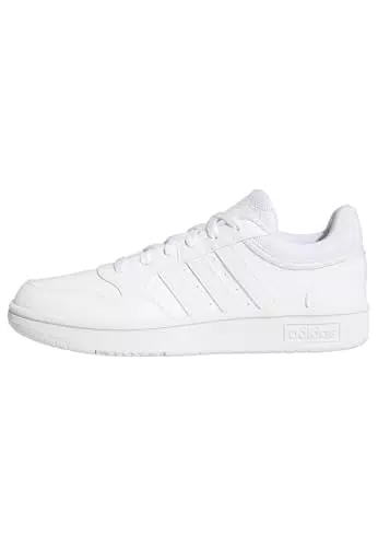 adidas Hoops 3.0 Low Classic Shoes, Sneakers Donna, Bianco