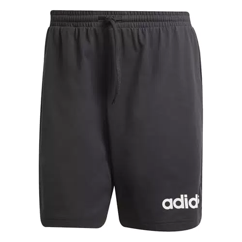 Adidas Uomo Essentials Linear Short in Jersey di Alta Qualità