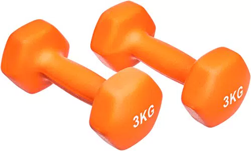 Amazon Basics Manubri in neoprene per allenamento e fitness