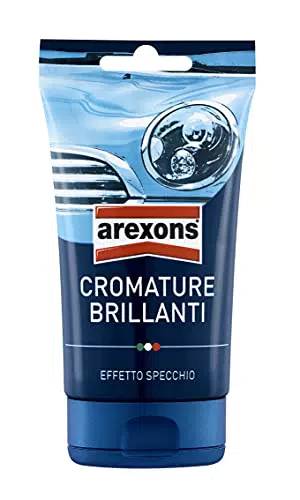 Arexons Cura Auto - Prodotto Abrasivo Lucidante per Superfici Cromate e Metalliche