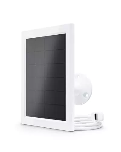 Arlo Essential Pannello Solare per Telecamera WiFi Esterno, Modello VMA6600