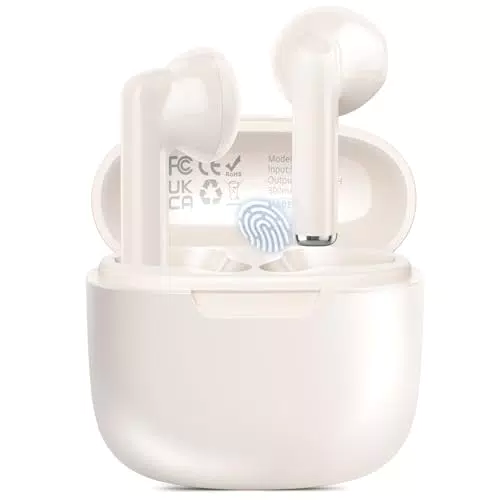 AsiceSound Cuffie Bluetooth, Auricolari Bluetooth 5.3 con Stereo HiFi Immersivo