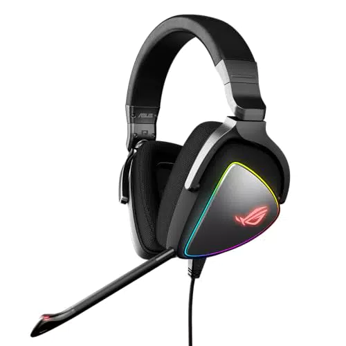 ASUS ROG Delta Gaming Headset con Hi-Res ESS Quad-DAC e USB-C per PC e Console
