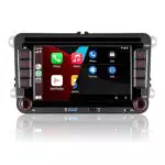 Autoradio a doppio din con CarPlay senza fili Android Auto con IPS da 7 pollici Bluetooth/FM/AM Radio/USB/alta potenza per VW Golf 5 6 Passat Jetta Caddy EOS T5 Tiguan Touran CC Polo