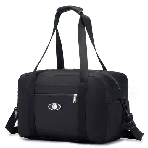 BAGZY Bagaglio a Mano Pieghevole Leggero per Viaggi e Palestra Trolley Impermeabile