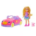 Barbie Set Chelsea con Veicolo Decappottabile - Giocattolo per Bambini 3+ anni