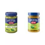 Barilla Pesto alla Genovese Senza Aglio e Pesto Basilico e Pistacchio Senza Glutine