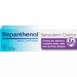 Bepanthenol Sensiderm Crema Idratante per Viso, Corpo e Mani - Lenitiva Eczema e Prurito