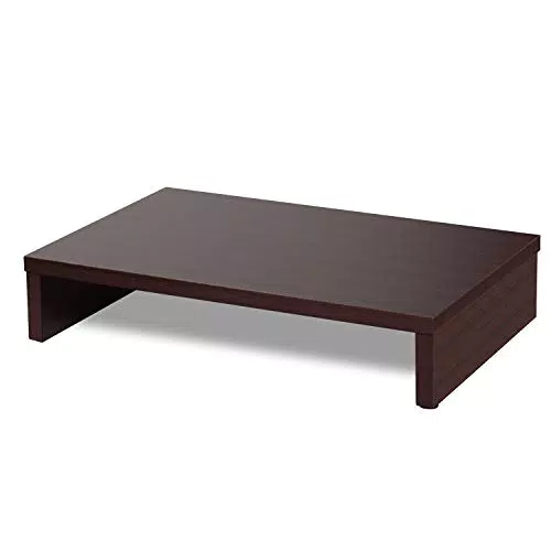 Bestier Supporto per Monitor in Legno - Rialzo PC per Scrivania