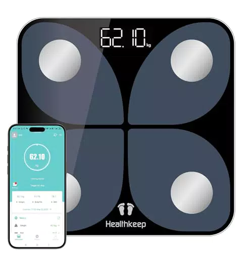 Renpho Bilancia Digitale Bluetooth con App Smart per Analisi Corporea