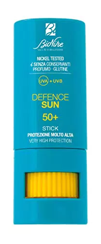 Bionike Defence Sun Stick Solare SPF 50+ per Zone Sensibili e Tatuaggi