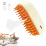 BIRDTOBR Spazzola A Vapore Per Cani e Gatti - Spazzola Autopulente 3 in 1