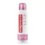 Borotalco, Deodorante Spray Seta, Formula Senza Alcool e con Talco a Cristalli Attivi