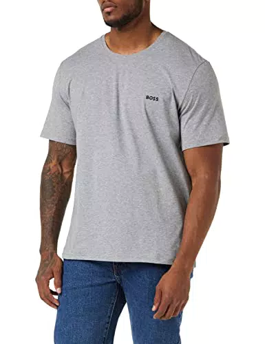 BOSS Mix&Match T-Shirt R Maglietta, Medium Grey 33