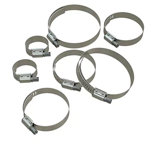 Breeze Fascette Stringitubo in Acciaio Inox V2A W4 25-40 mm