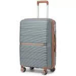 British Traveller Valigia Rigida 56cm Trolley Piccolo PP Leggero con TSA Lucchetto