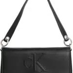 Calvin Klein Borsa a Spalla Sculpted Flap Pouch con Logo