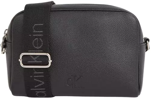 Calvin Klein Borsa a Tracolla Ultralight Camera Bag Larga per Donna