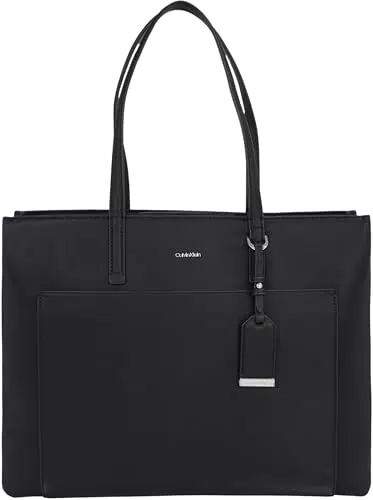 Calvin Klein Borsa Shopper Must Medium con Zip per Donna