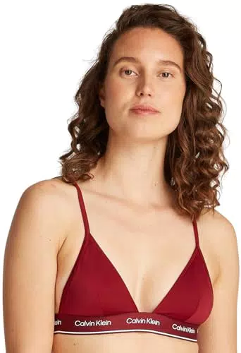 Calvin Klein Bikini a Triangolo Donna CK Meta Legacy Senza Ferretto