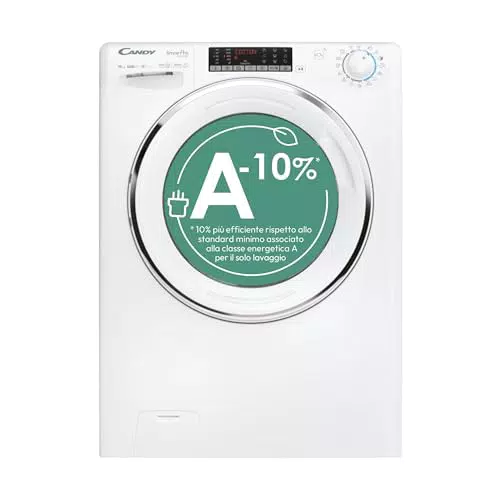 Candy Smart Pro Inverter CSO 6106TWMC1-S - Lavatrice a carica frontale 10 kg, A+++