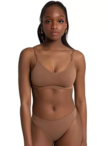 Capezio Seamless Clear Back Bra Reggiseno Sportivo