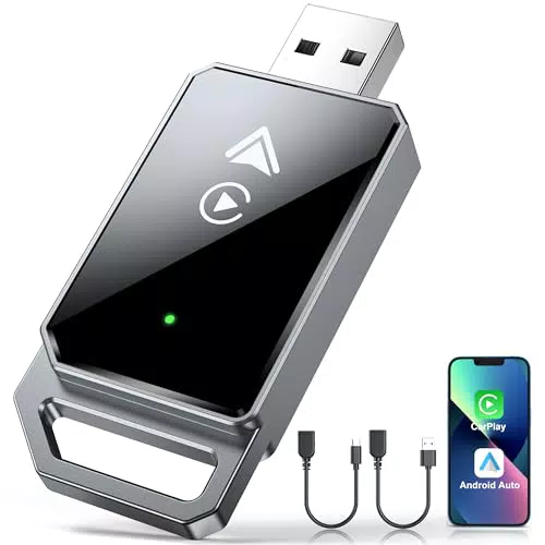 Brand: Adattatore Carplay Wireless 2 in 1 per iPhone e Android Auto