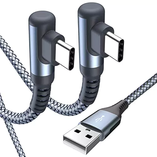 Samsung Cavo USB C 90 gradi ricarica rapida per Galaxy S21 Plus, Note 10/9/8