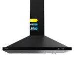 Cecotec Cappa Aspirante Pyramidale Bolero Flux PM 906500, 650 m³/h, 3 Potenze