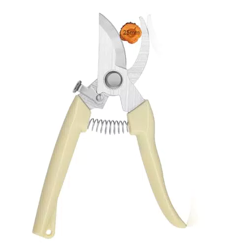 Cesoie da Giardino Professionali con Manico Antiscivolo per Fiori e Rami