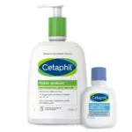 Cetaphil Crema Idratante Corpo Senza Profumo 470 ml + Detergente Viso e Corpo 29 ml