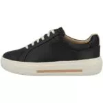 Clarks Hollyhock Walk, Scarpe da Ginnastica Donna, Black Leather