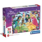 Clementoni - 20276 - Supercolor Puzzle - Disney Princess - 30 Pezzi - Puzzle Bambini 3 Anni