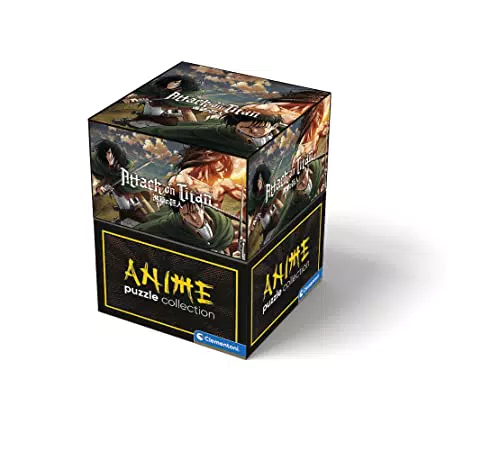 Clementoni Puzzle Attack On Titan per Adulti - Made in Italy, Mod. 35138