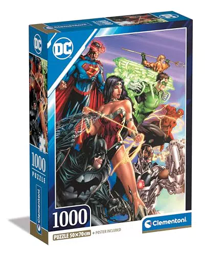 Clementoni Puzzle Dc Comics Justice League - Divertimento per Adulti
