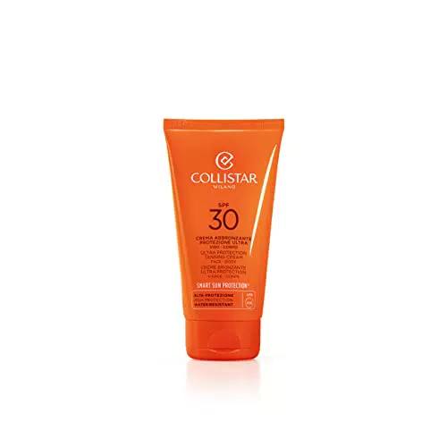 Collistar Crema Abbronzante Protezione Ultra SPF 30 per Viso e Corpo